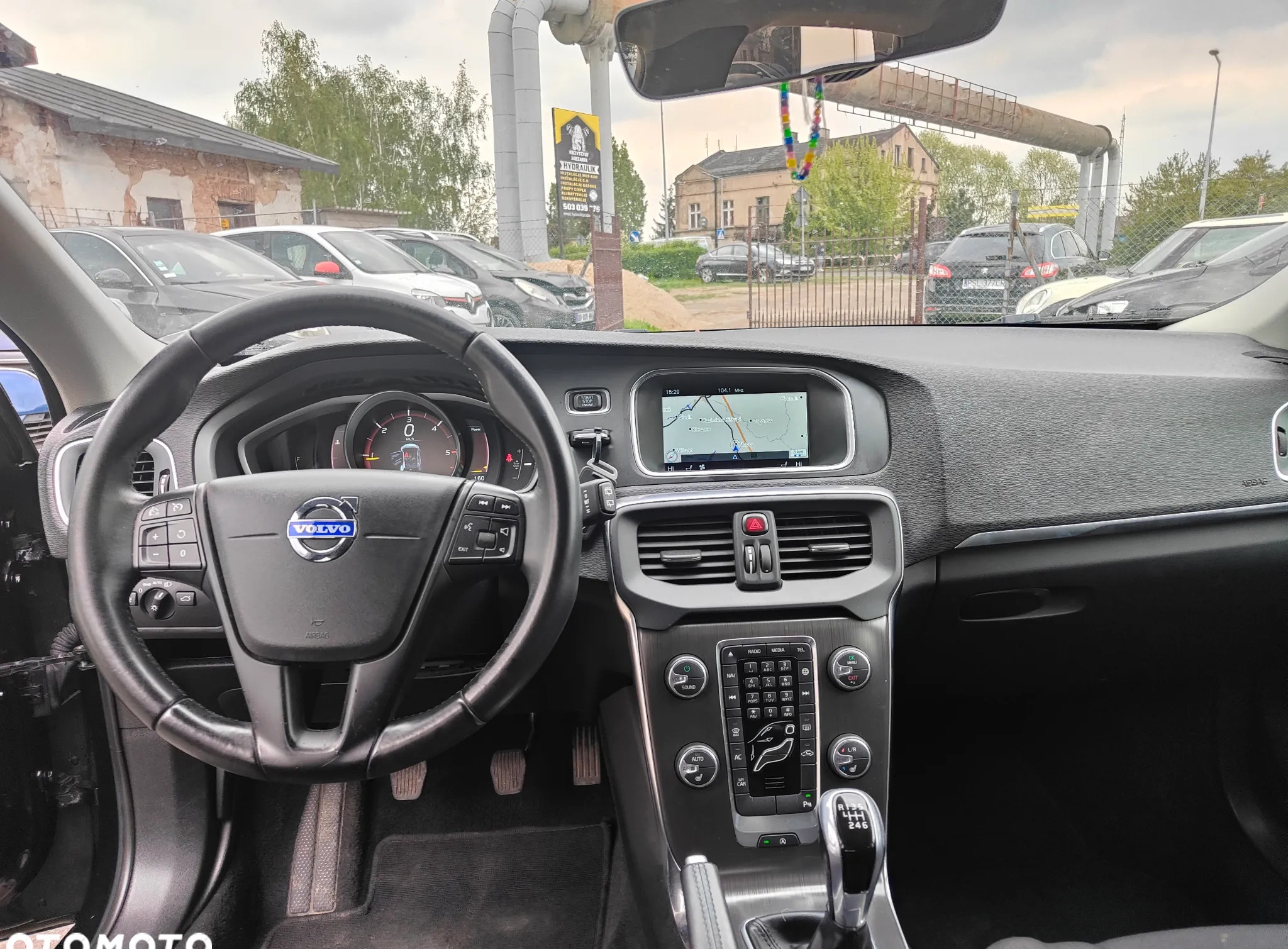 Volvo V40 cena 27900 przebieg: 159790, rok produkcji 2015 z Słupca małe 67